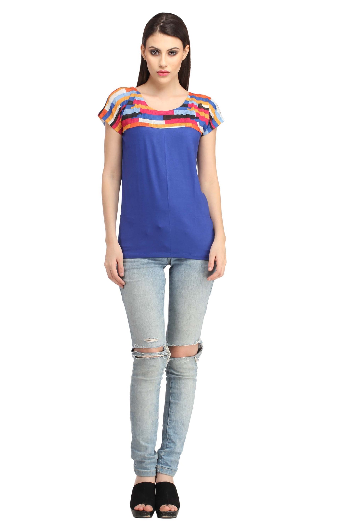 Cation Blue Top