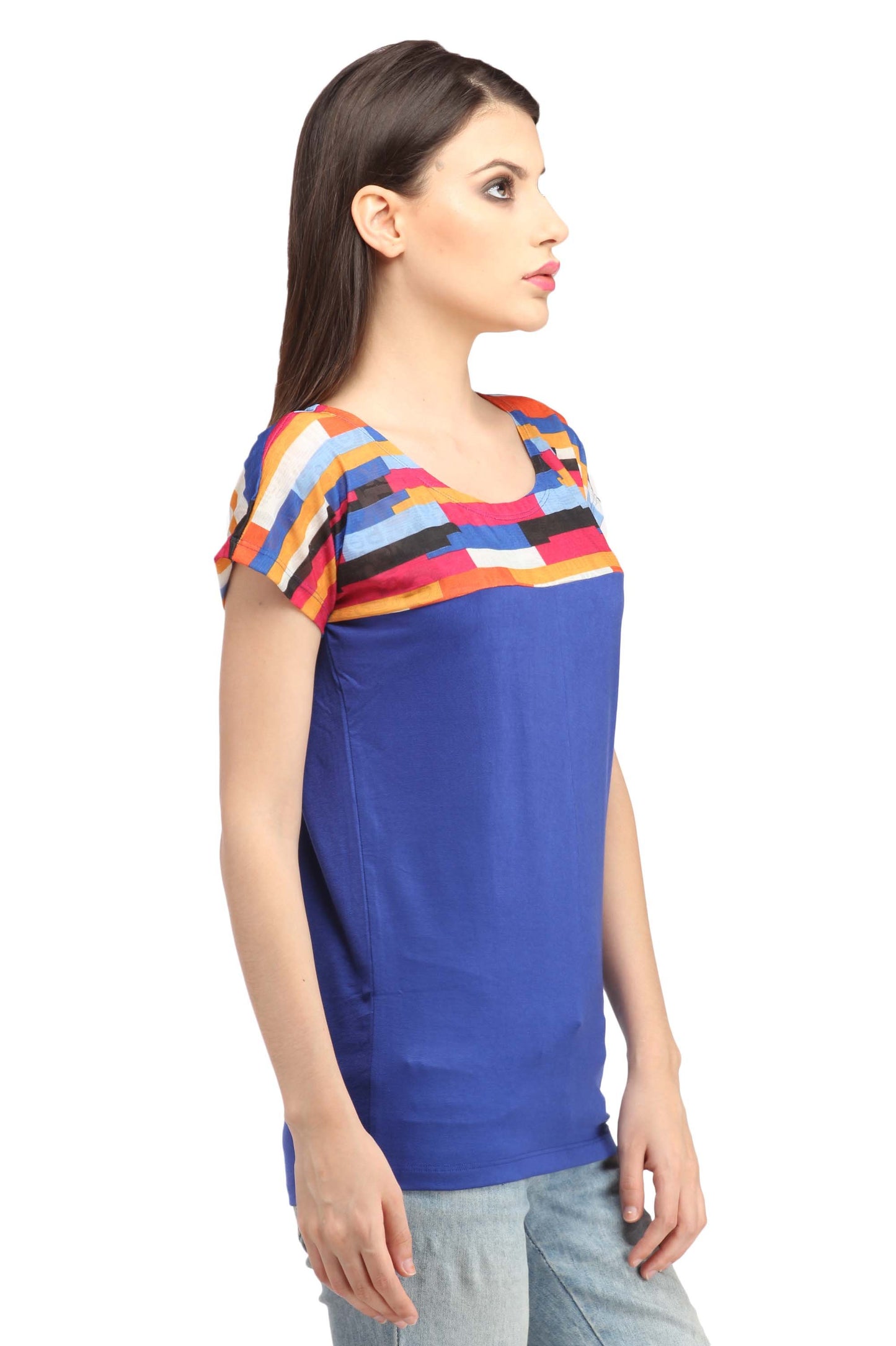 Cation Blue Top