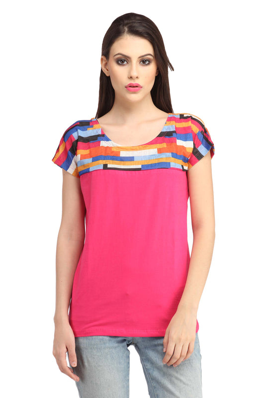 Cation Pink Top