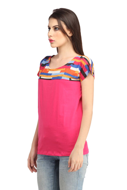 Cation Pink Top