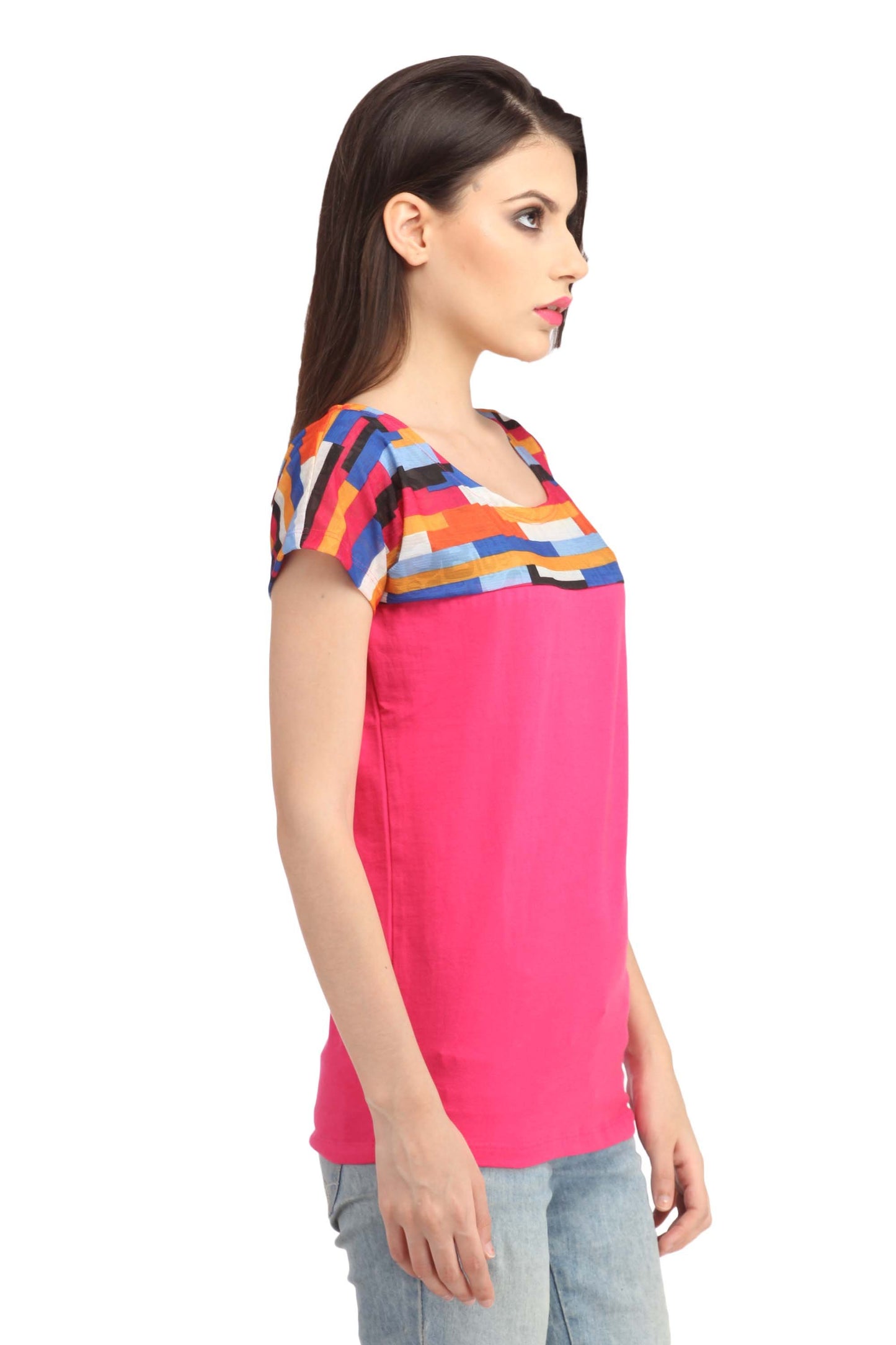 Cation Pink Top