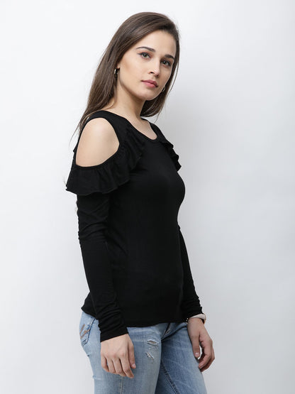 Black Solid Top