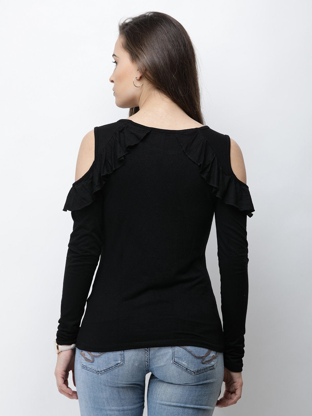 Black Solid Top