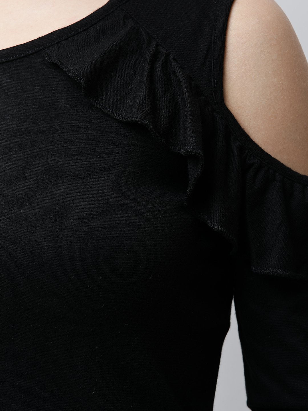 Black Solid Top