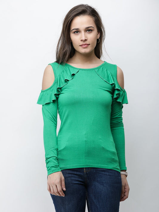 Green Solid Top