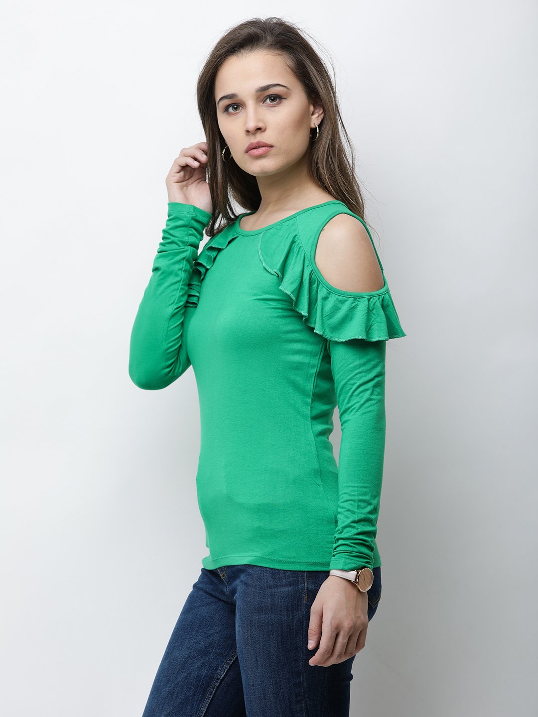 Green Solid Top