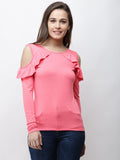 Pink Solid Top