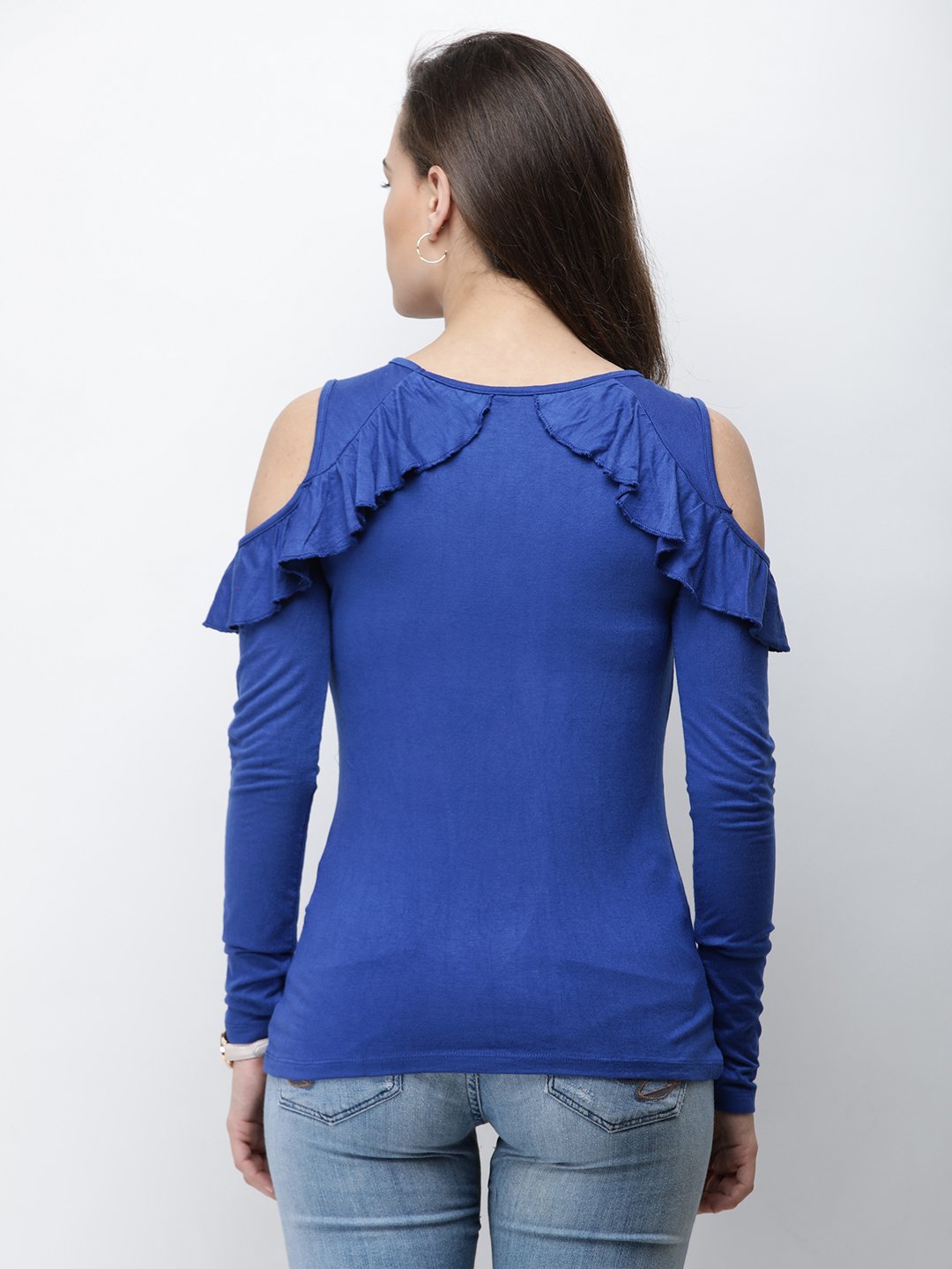 Royal Blue Solid Top