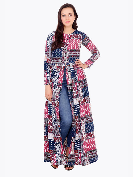 Multicolor Printed Tunic