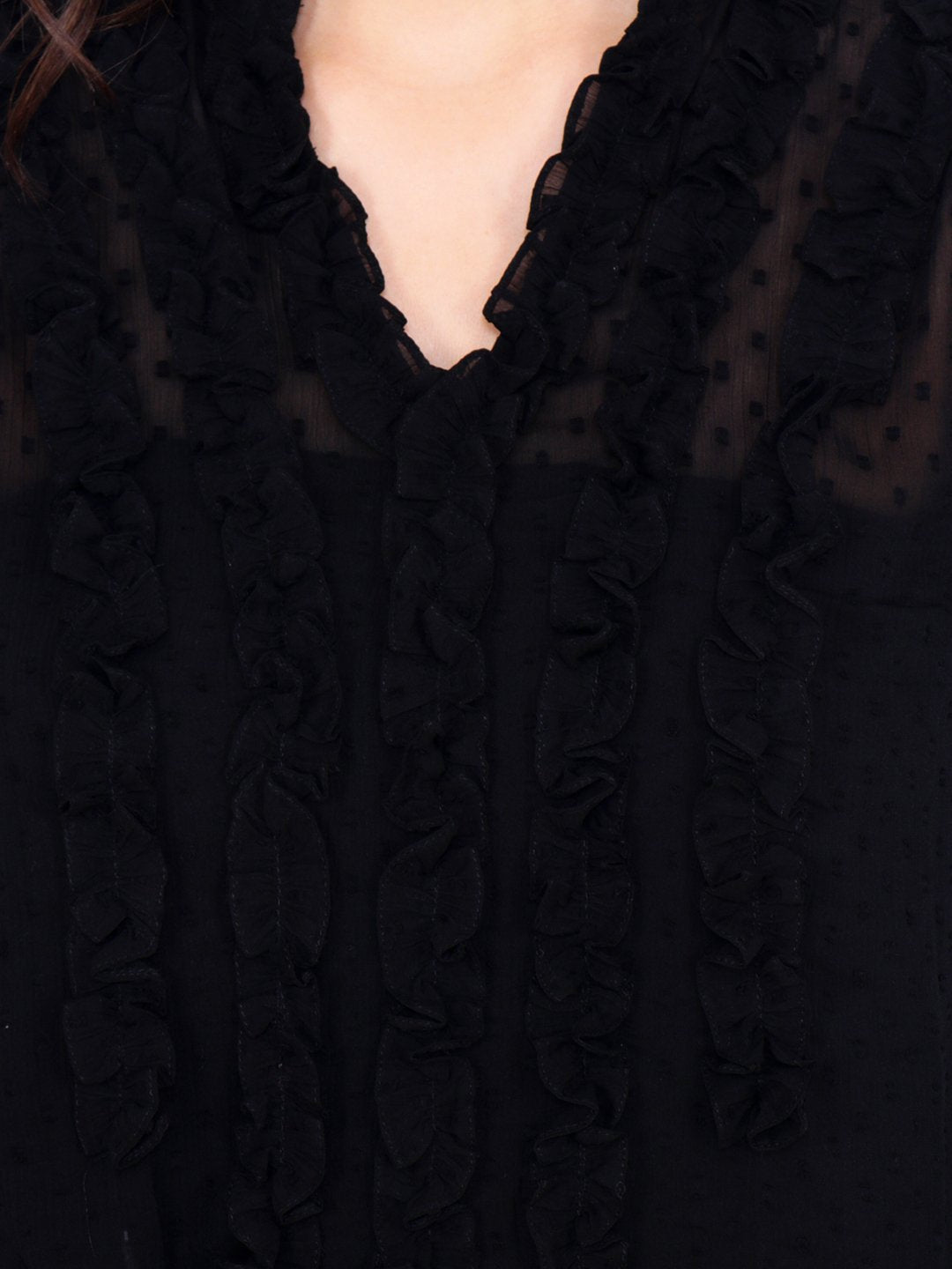 Black Solid Top