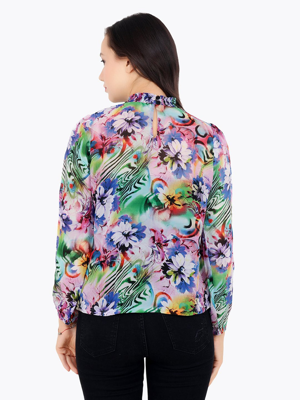 Multicolor Printed Top