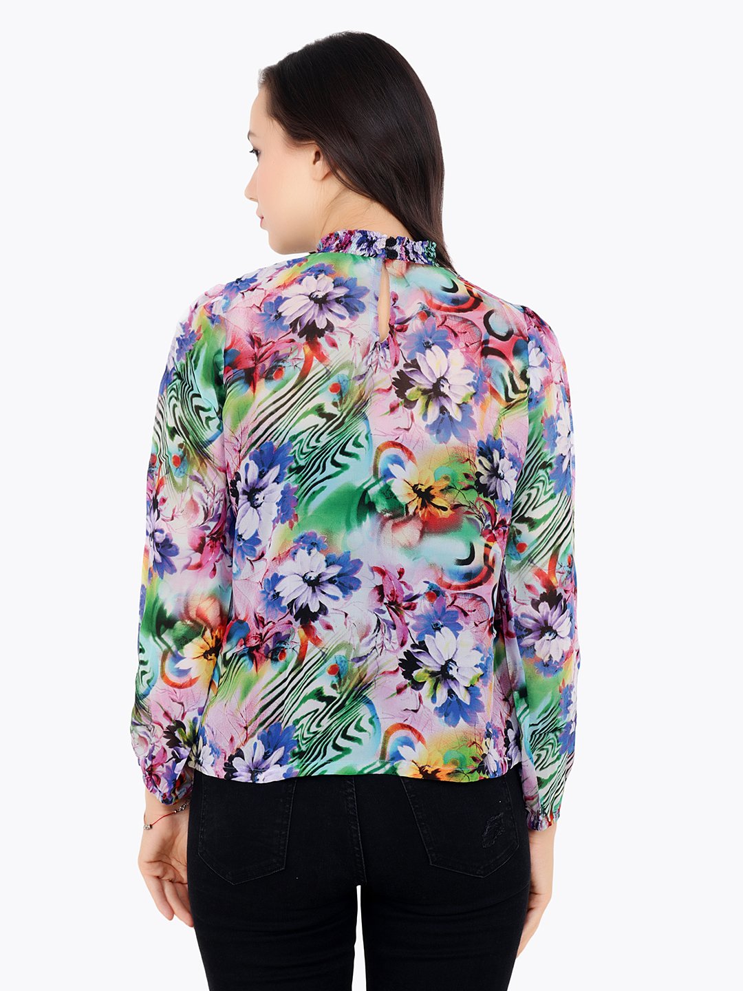 Multicolor Printed Top