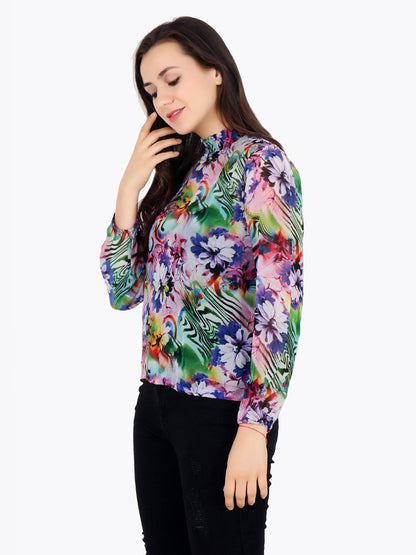 Multicolor Printed Top