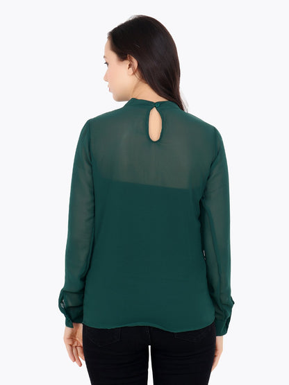 Green Solid Top