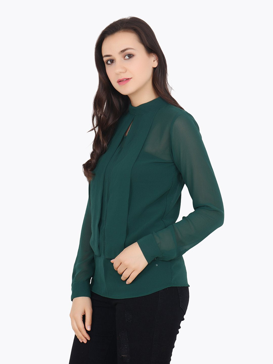 Green Solid Top