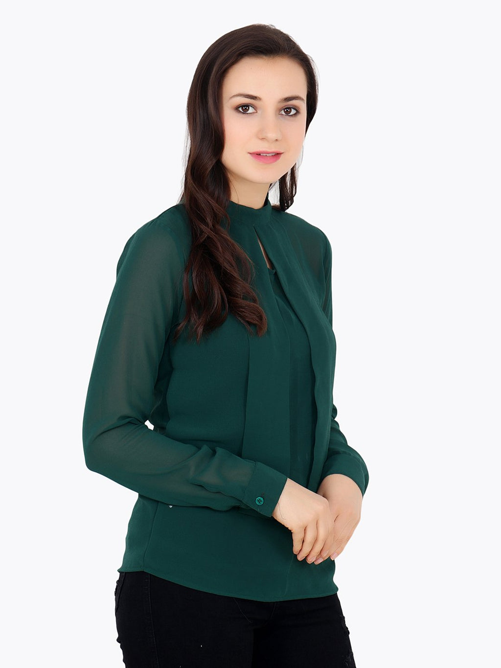 Green Solid Top