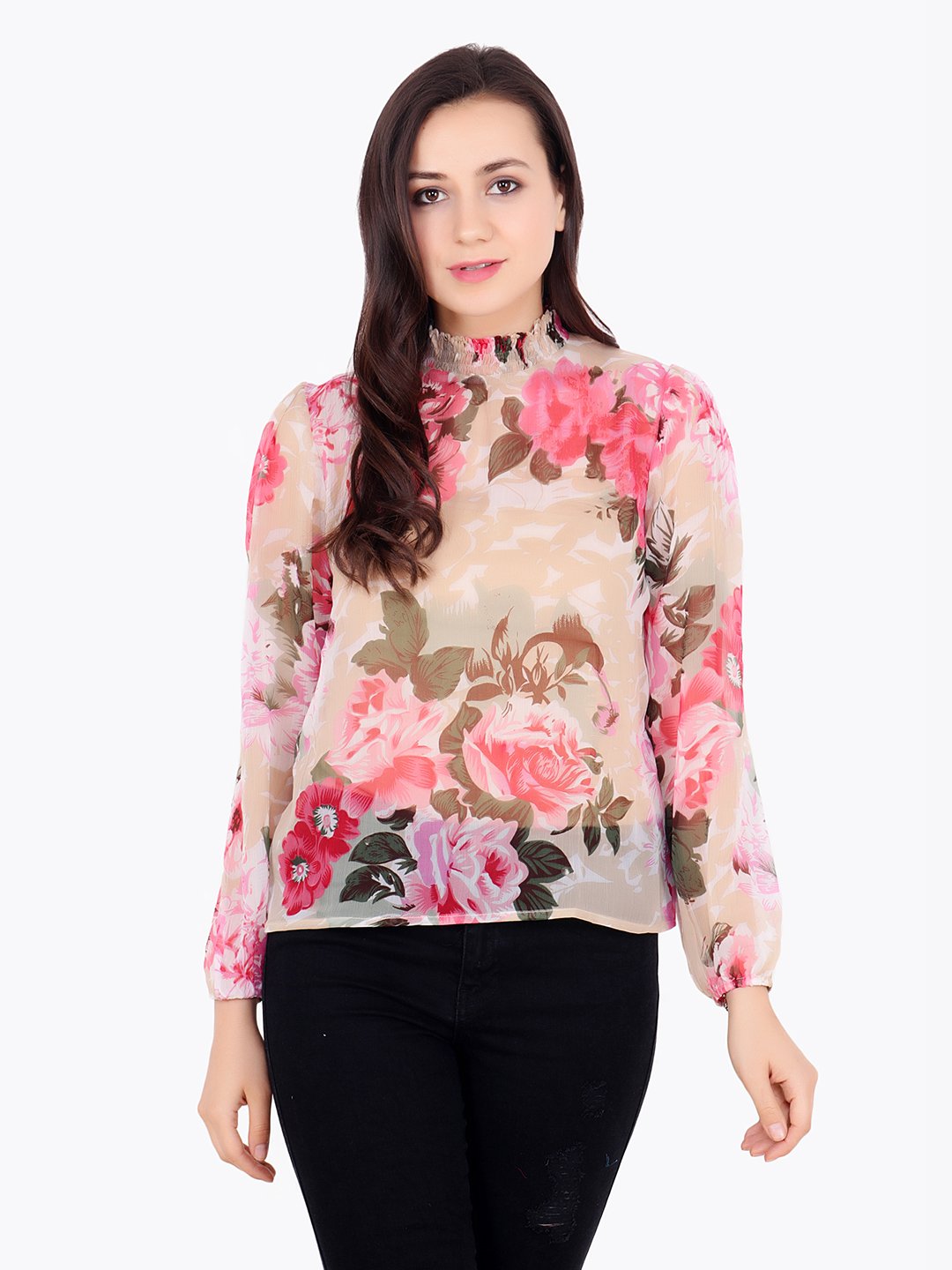 Multicolor Printed Top