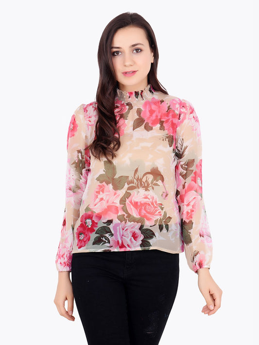 Multicolor Printed Top