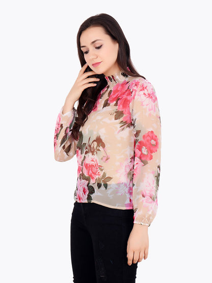Multicolor Printed Top