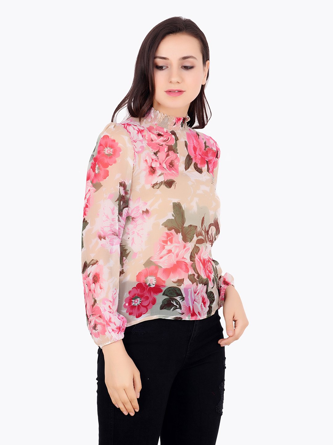 Multicolor Printed Top