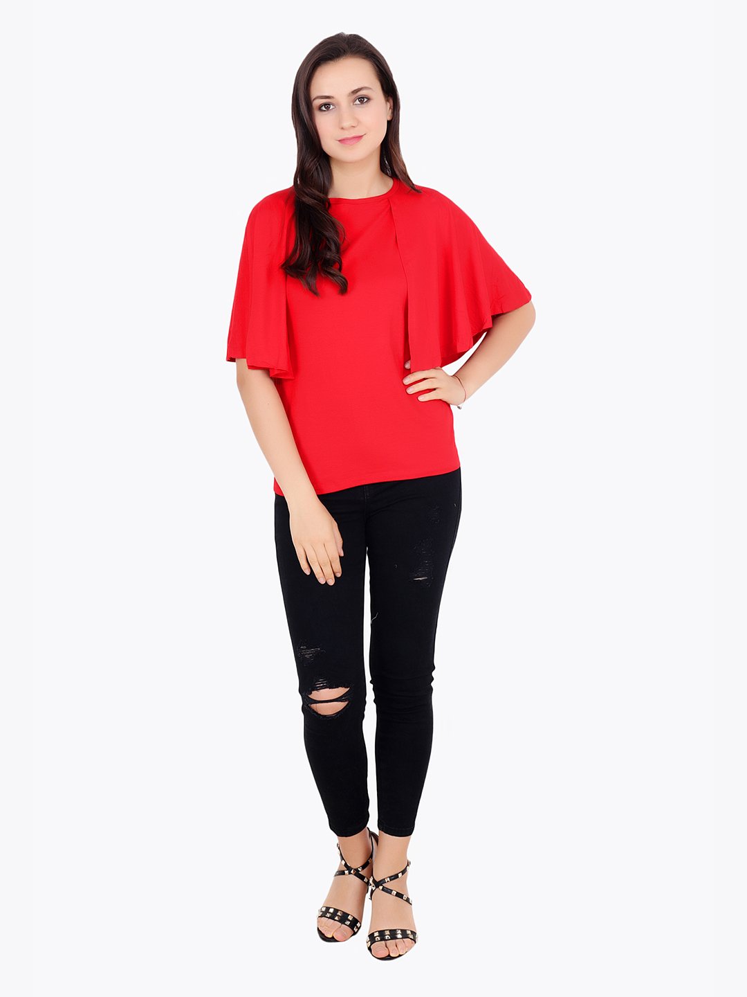 Red Solid Top