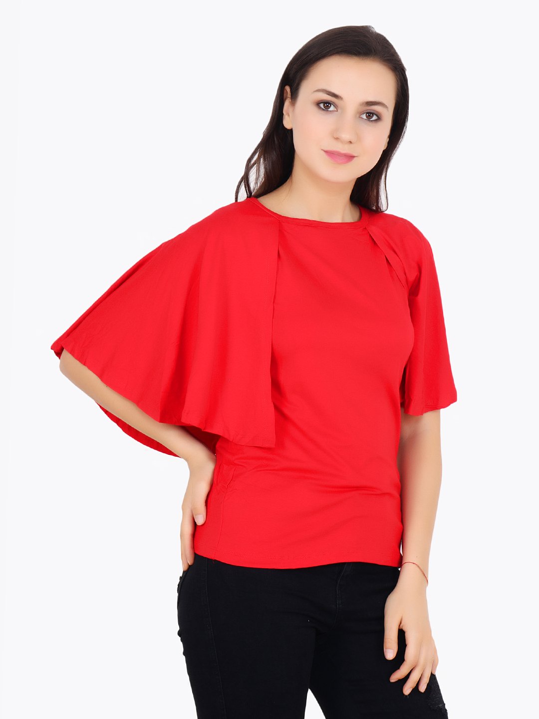 Red Solid Top