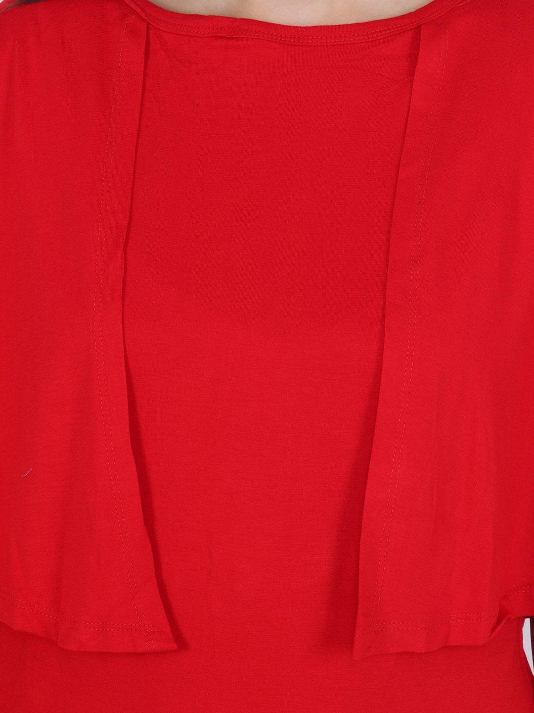 Red Solid Top