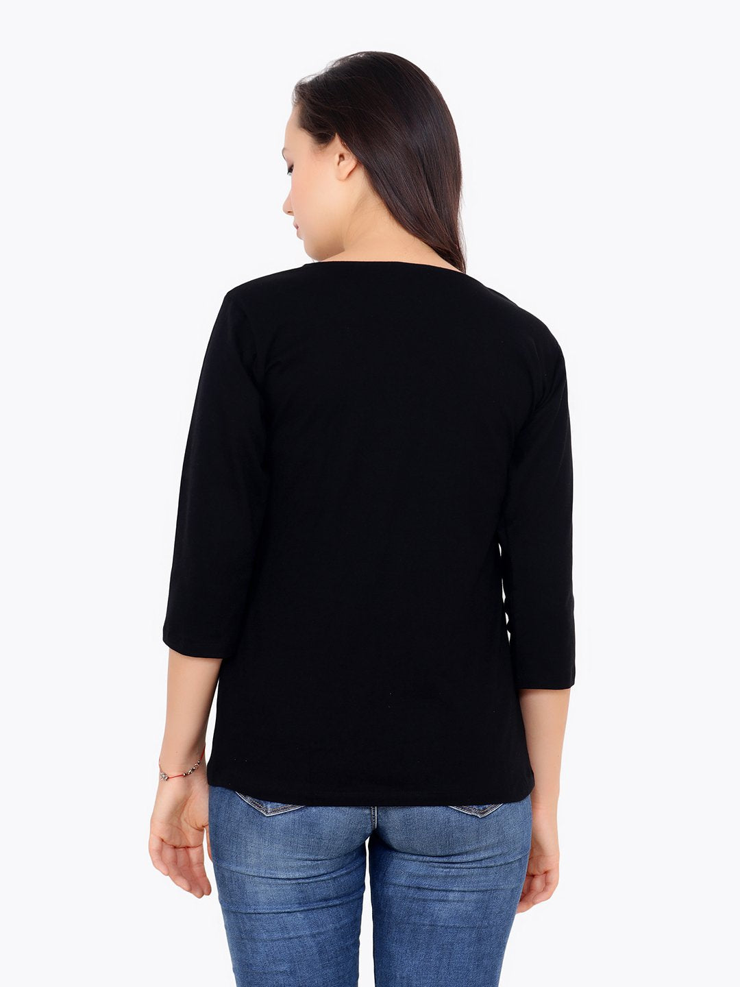 Black Solid Top