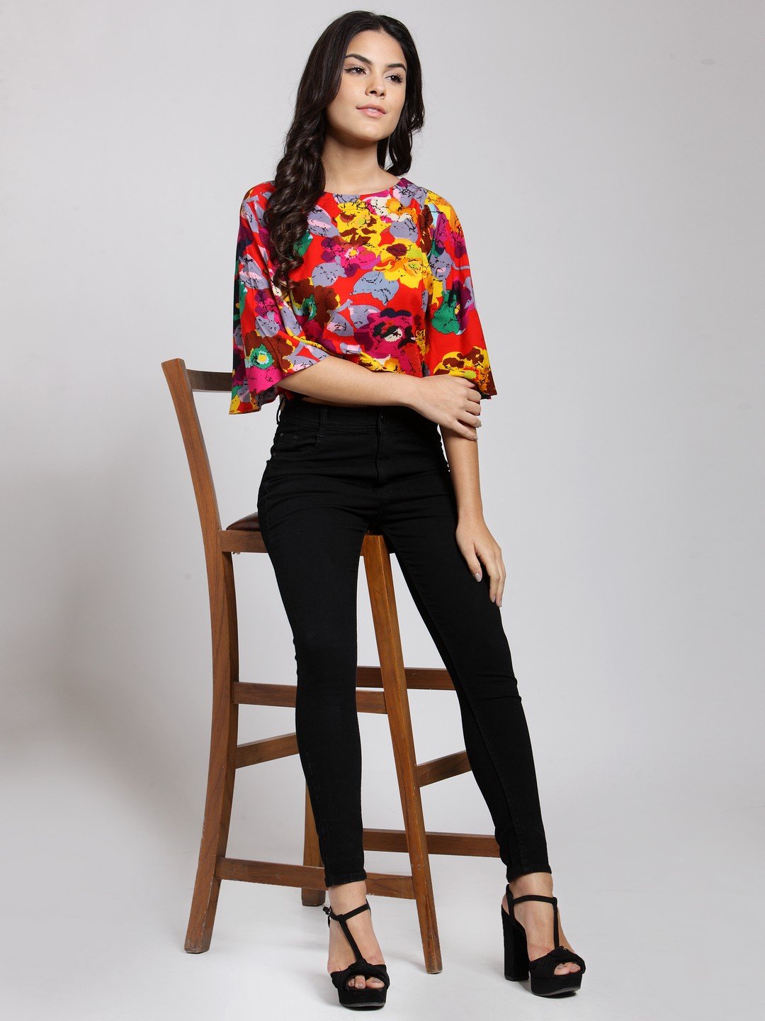 Multi Printed Top