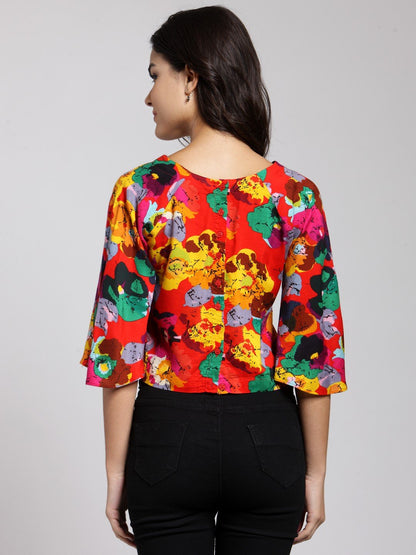 Multi Printed Top