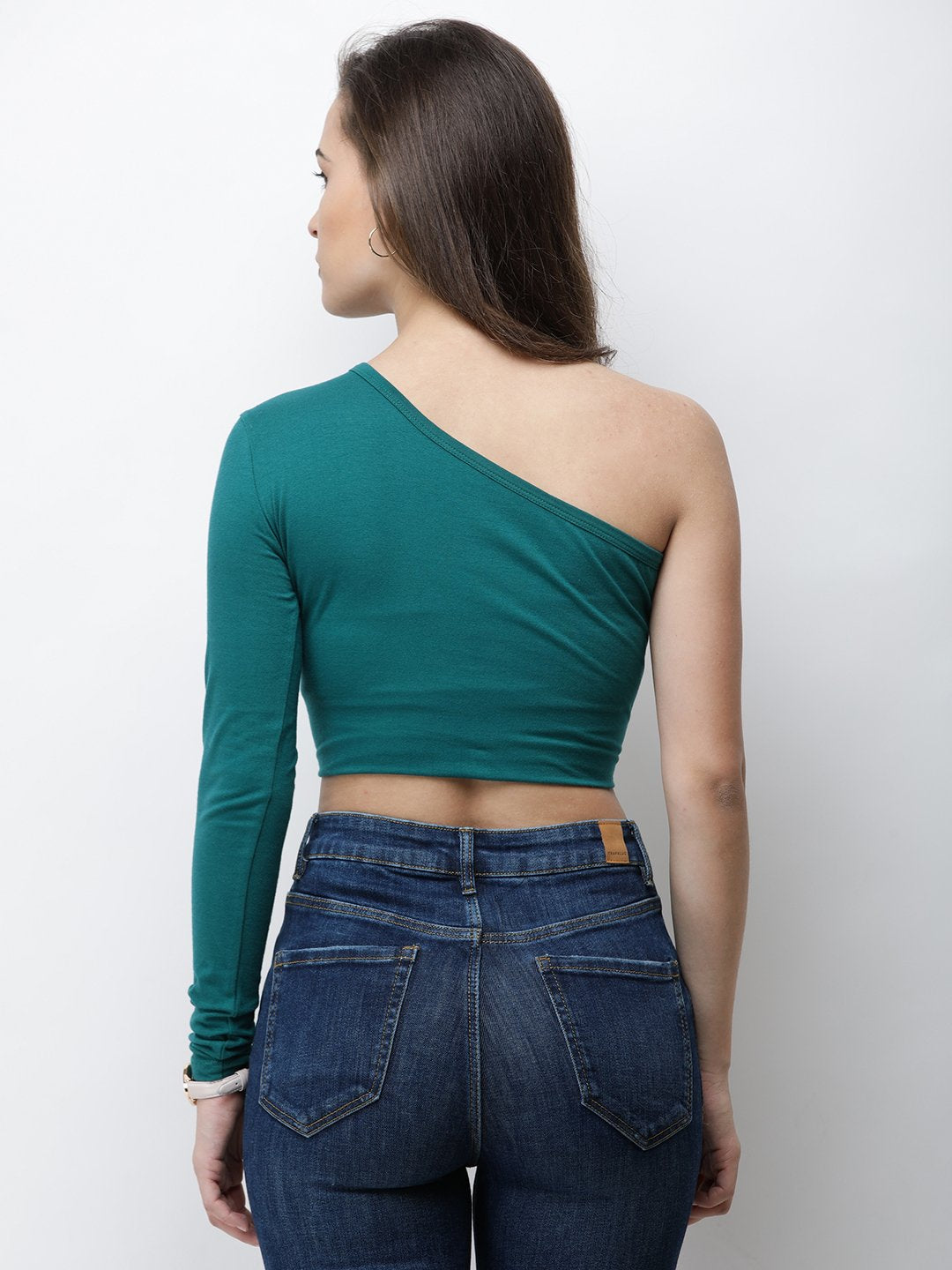 One Shoulder Crop Top