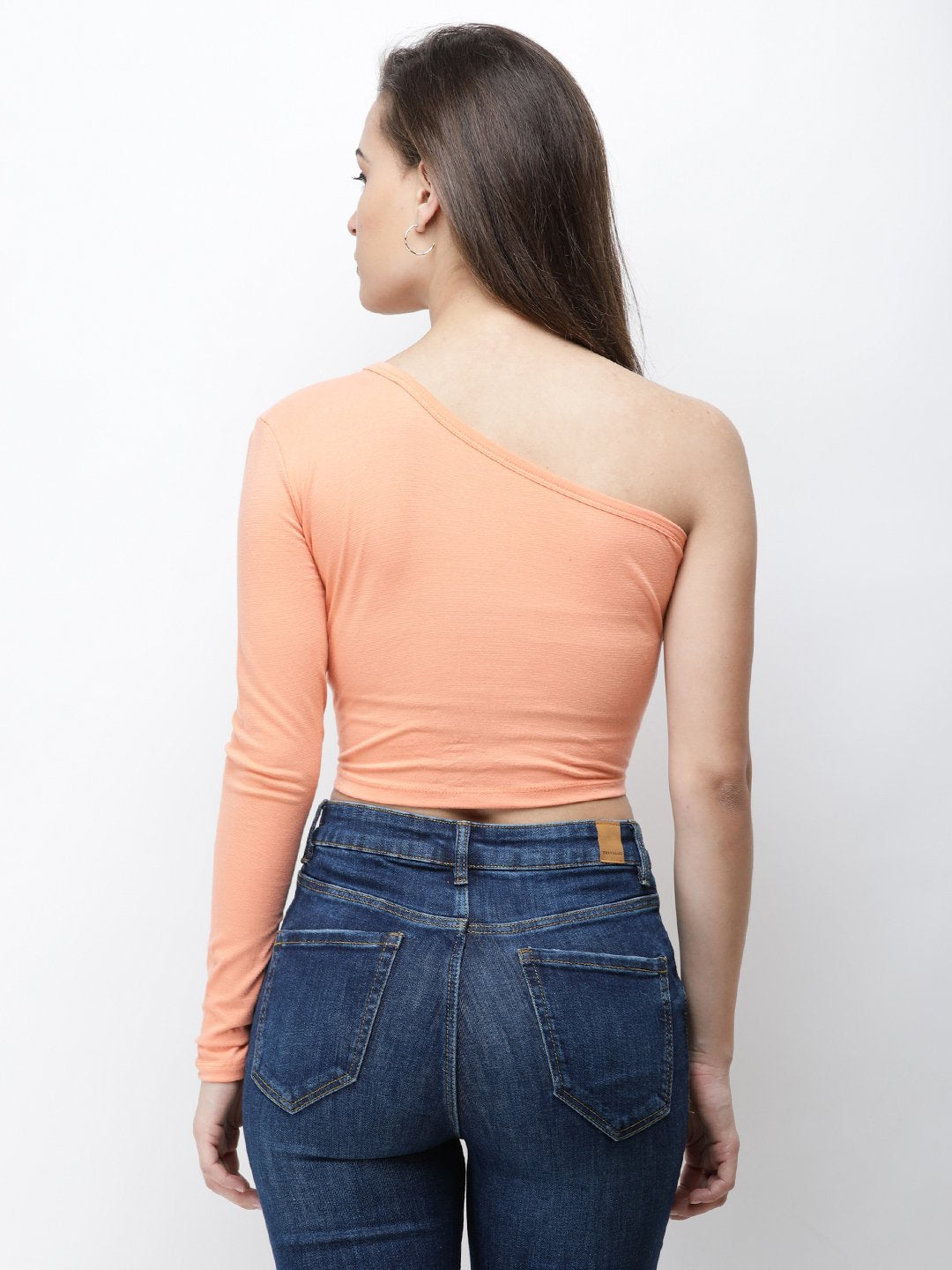 One Shoulder Crop Top