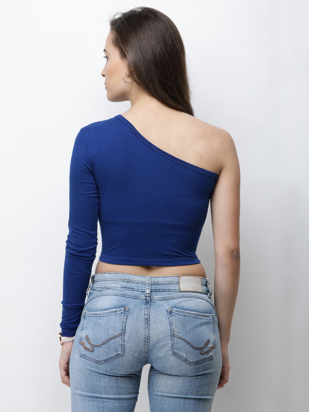 One Shoulder Crop Top