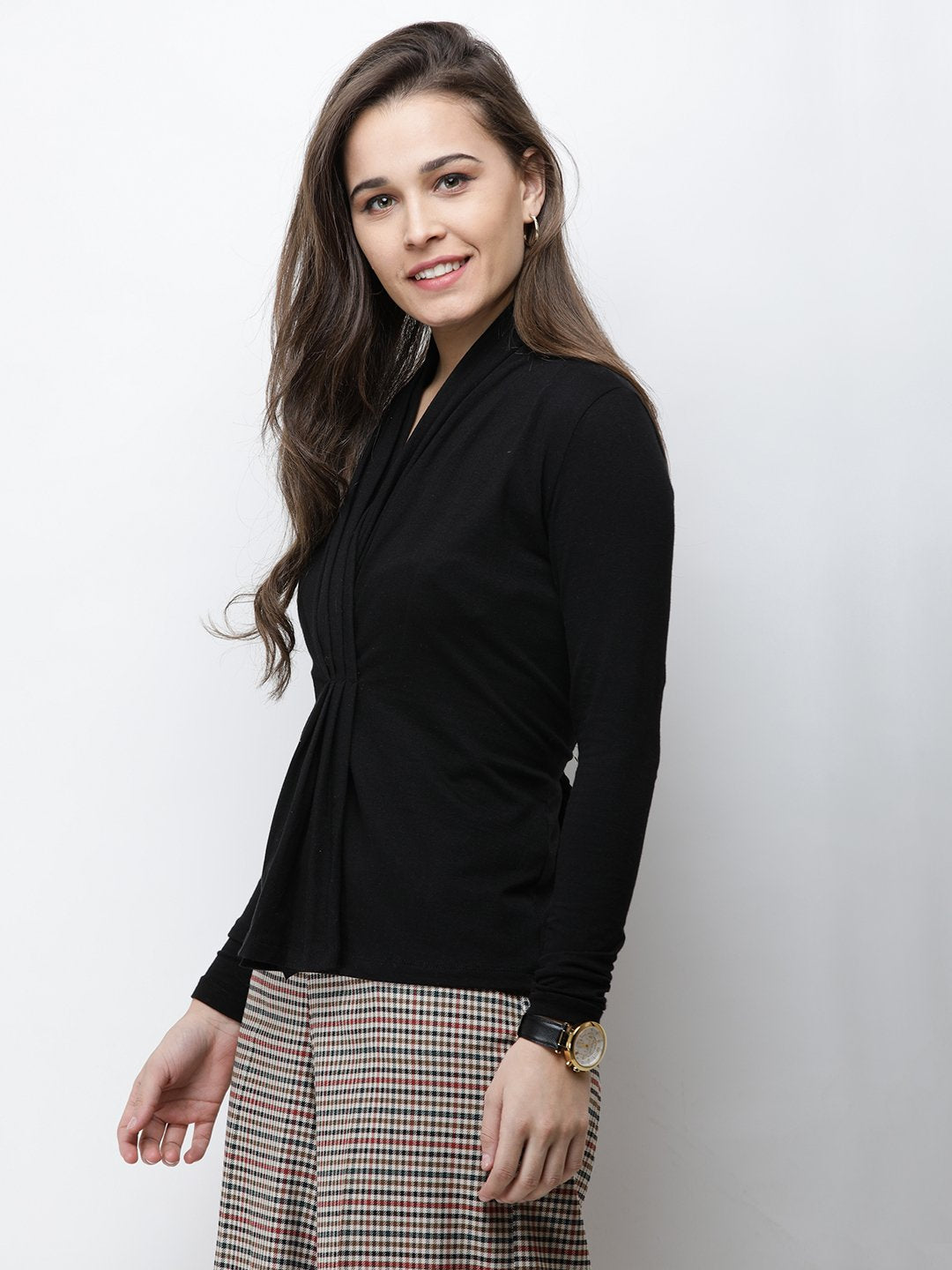 Black Solid Top