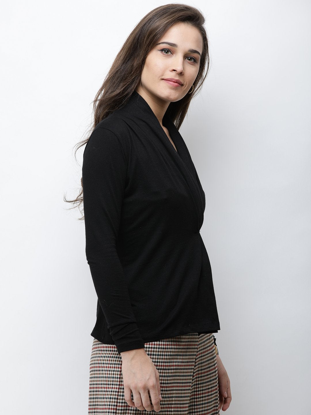 Black Solid Top