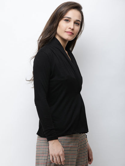 Black Solid Top