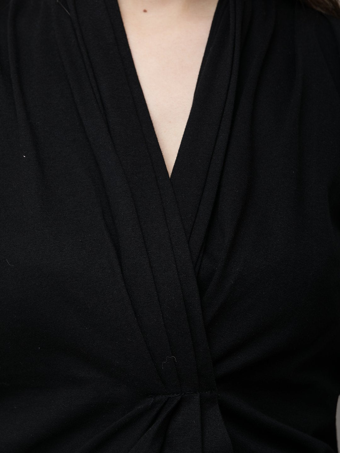 Black Solid Top