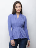 purple Solid Top