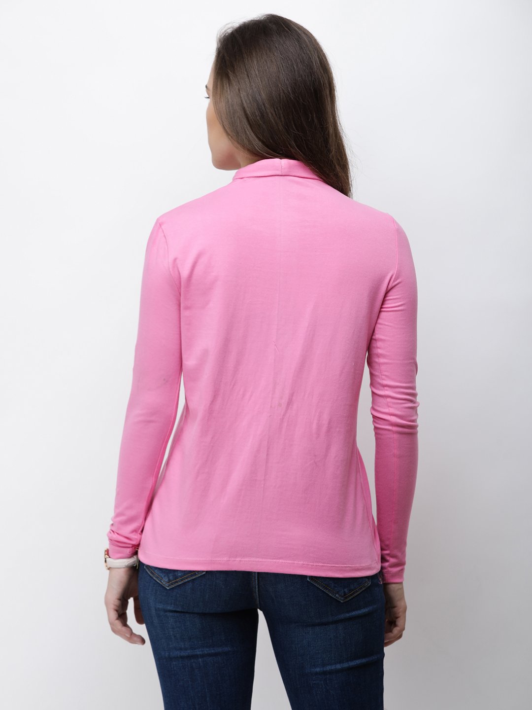 Pink Solid Top