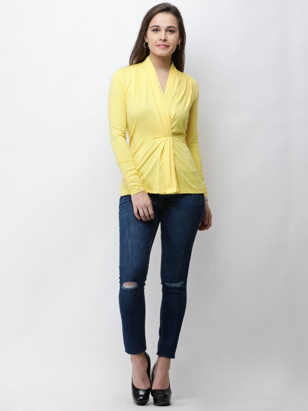 Yellow Solid Top