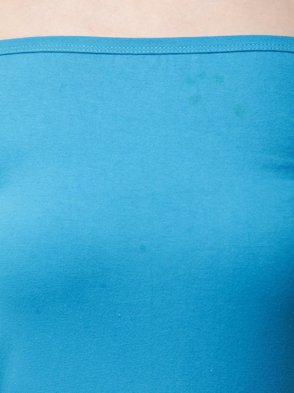 Blue Solid Top