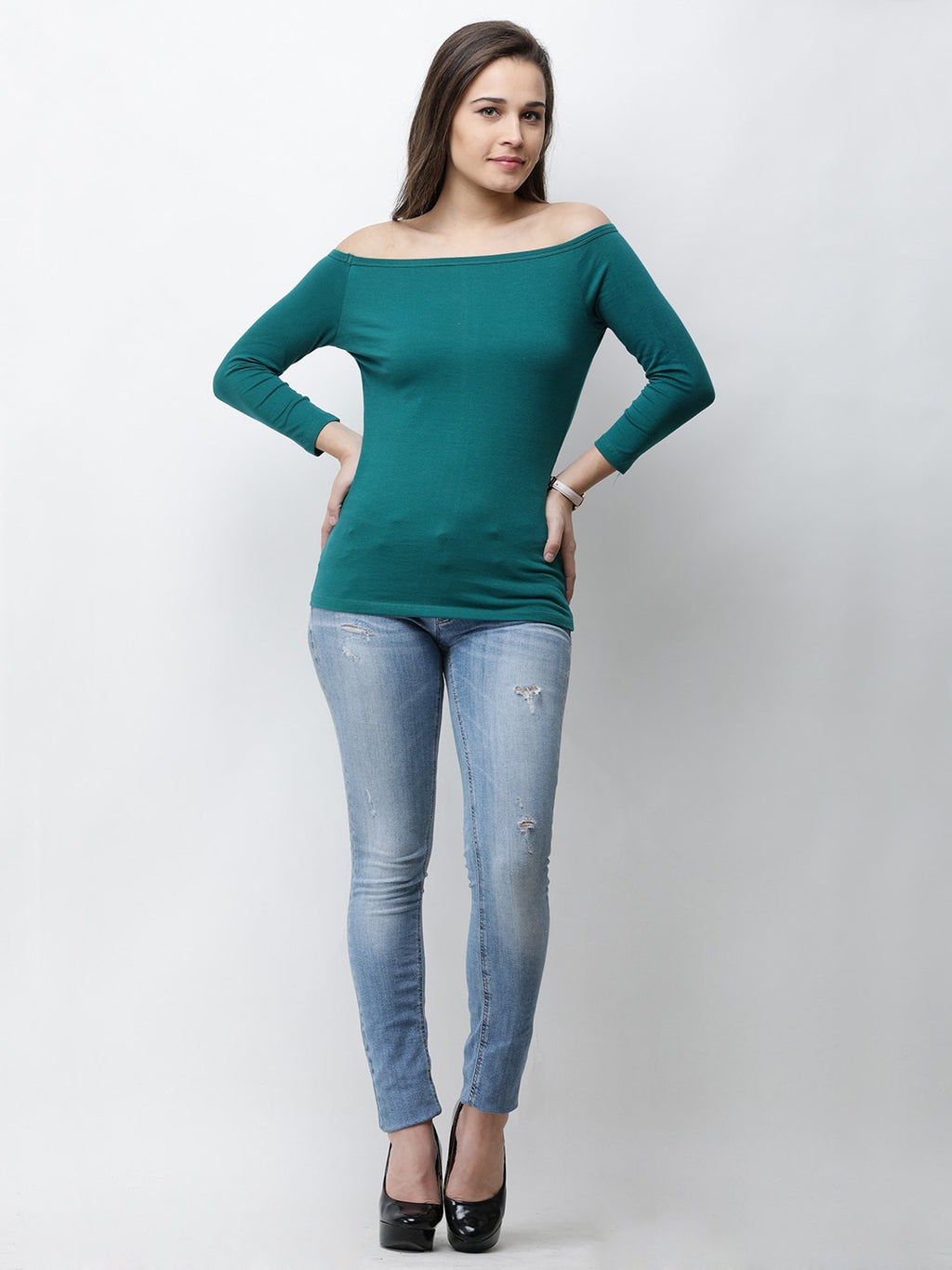 Green Solid Top
