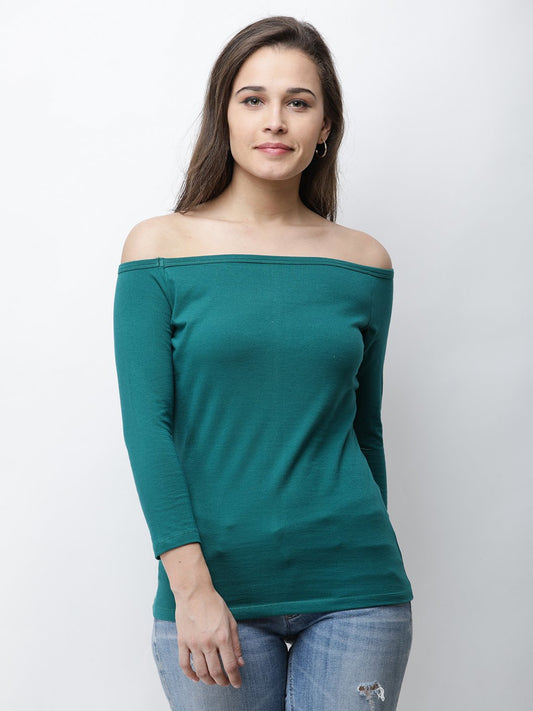 Green Solid Top