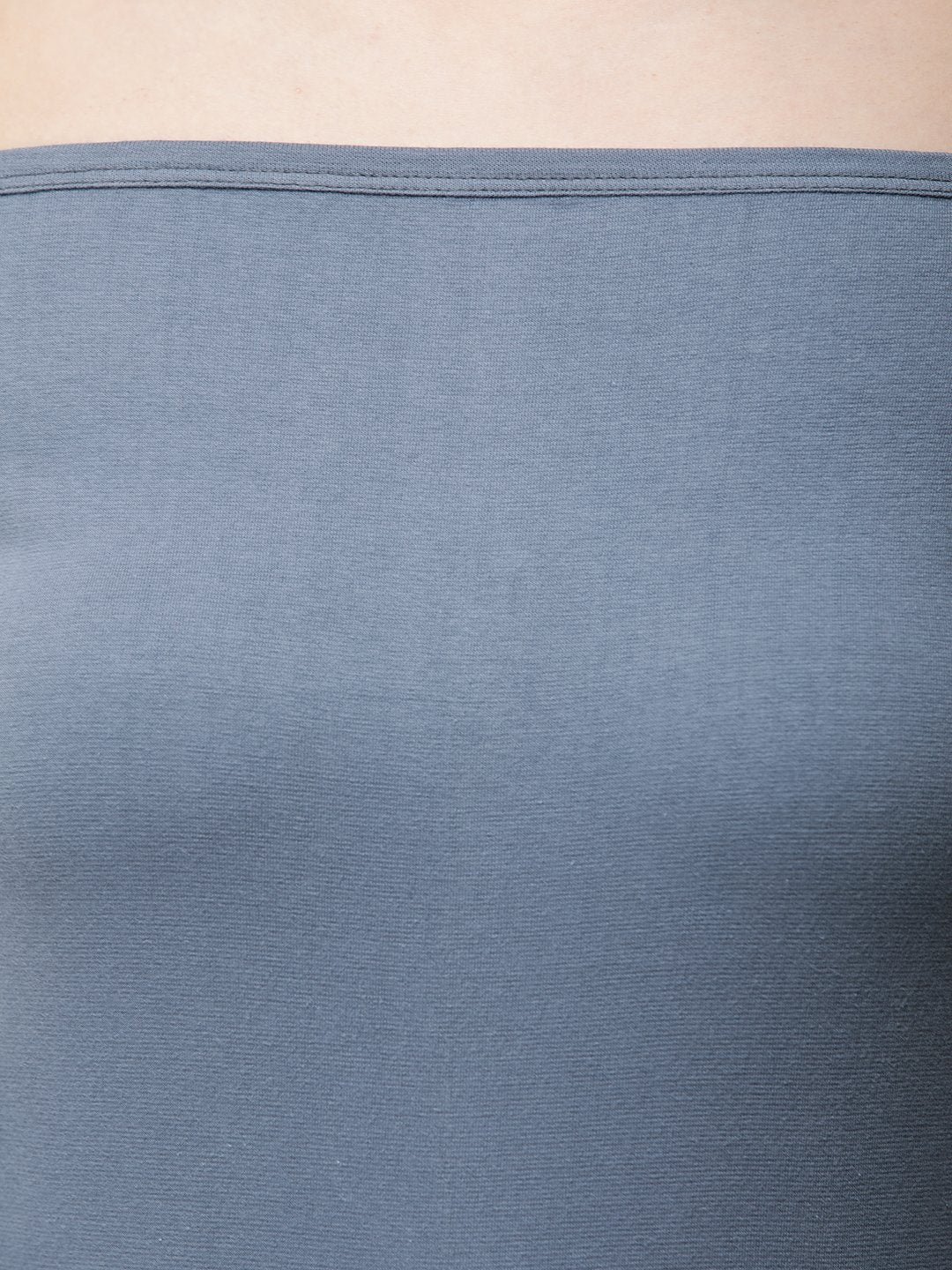 Grey Solid Top