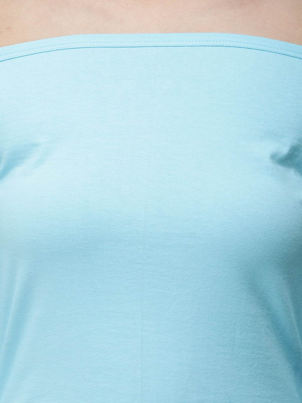 Blue Solid Top