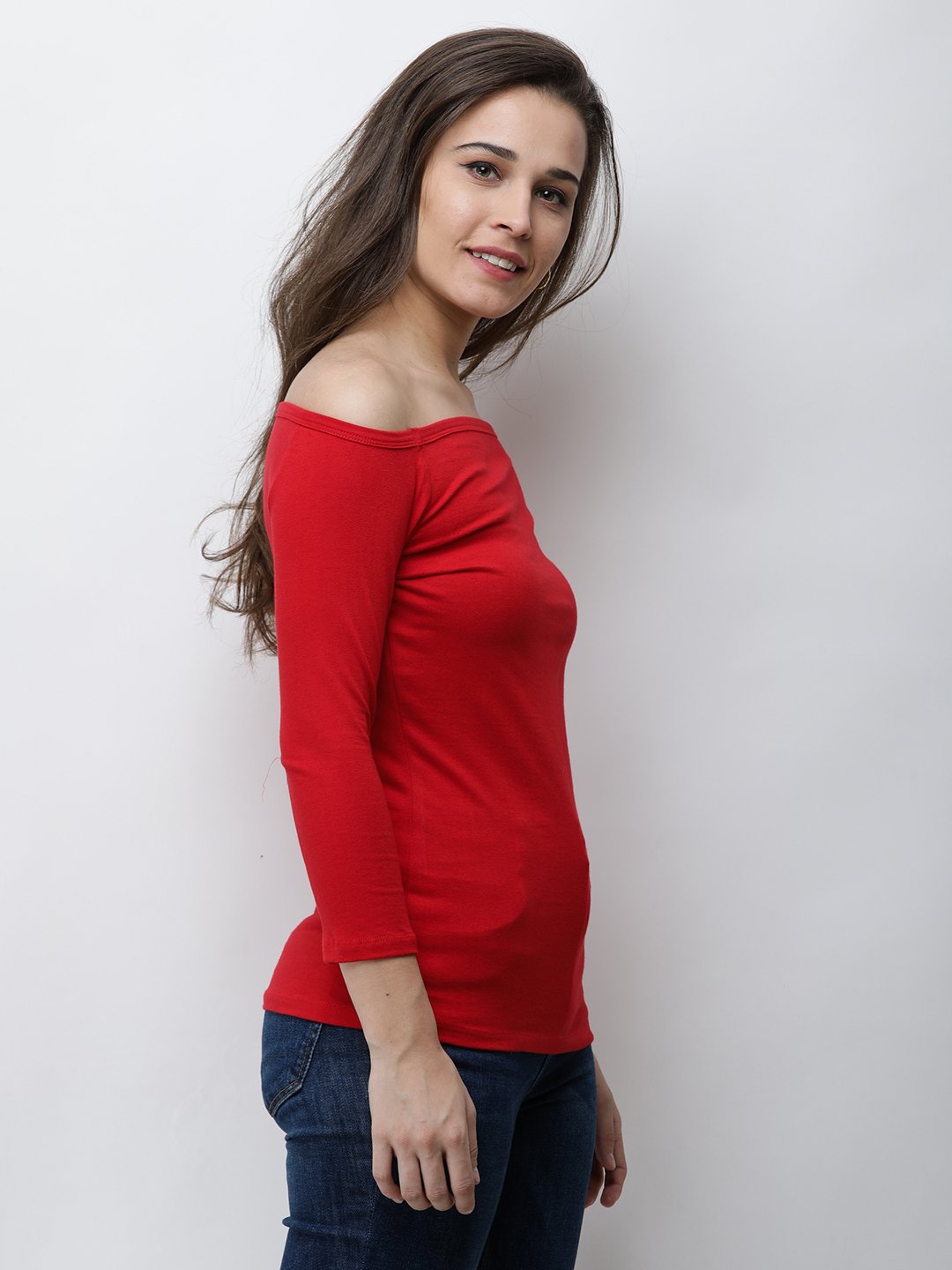 Red Solid Top