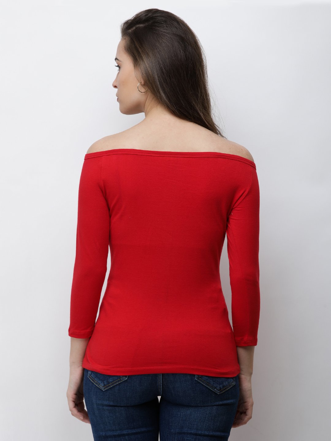 Red Solid Top