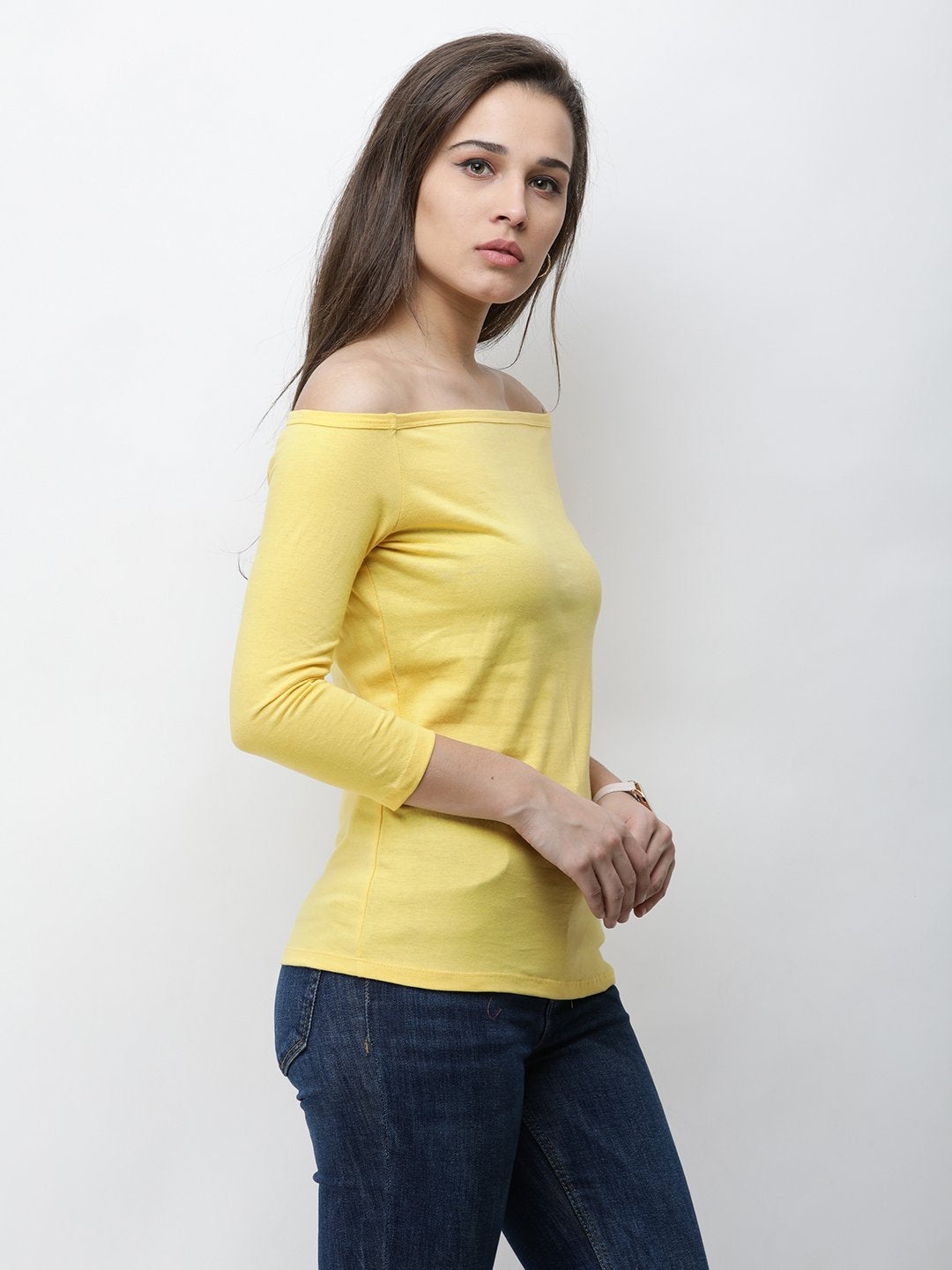Yellow Solid Top