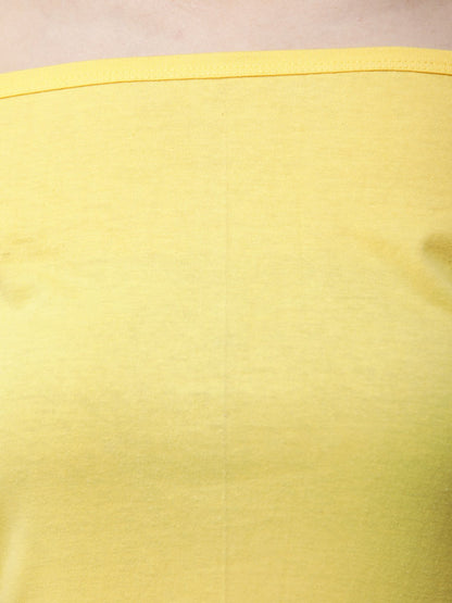 Yellow Solid Top