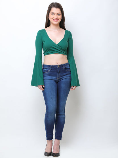 Wrap Crop Top